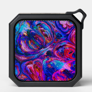 Modern Splash of Purple Hue Paints Bluetooth Speaker