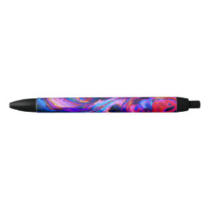 Modern Splash of Purple Hue Paints Pen