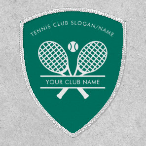 Modern Sports Club Name Tennis Team Any Color Patch