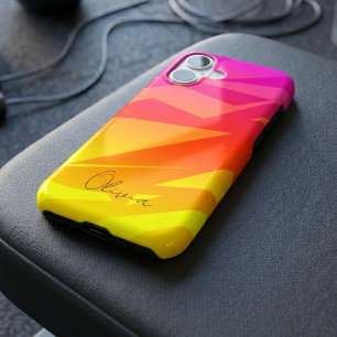 Modern Sporty Energetic Pop Art Aesthetic iPhone 17 Case
