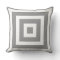 Modern Square Pattern in Grey and White