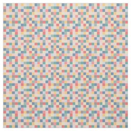 Modern Squares (Beetle About Coordinate Pattern) Fabric