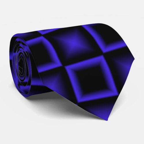 Modern Squares Pattern Neck Tie