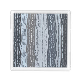 Modern Squiggles 5 Acrylic Tray