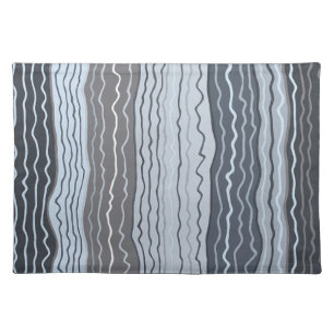Modern Squiggles 5 Cloth Placemat