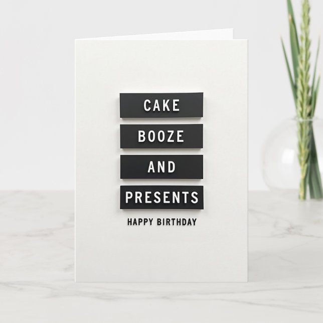 Modern Stacked Panel Card (Front)