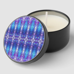 Modern Stained Glass Pattern Mini Candle Favors