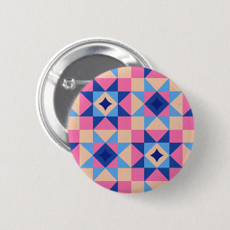 Modern Star Block Quilt Button