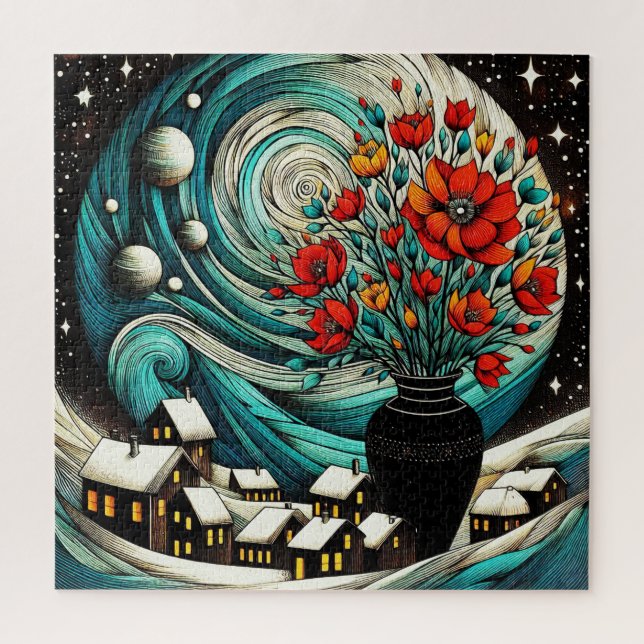 Modern Still Life Jigsaw Puzzle (Vertical)