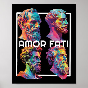 Modern Stoicism Philosophy Ancient Greek Stoic Ico Poster