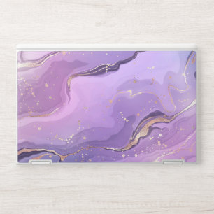 Modern Stone Dusty Blue Marble HP Laptop Skin