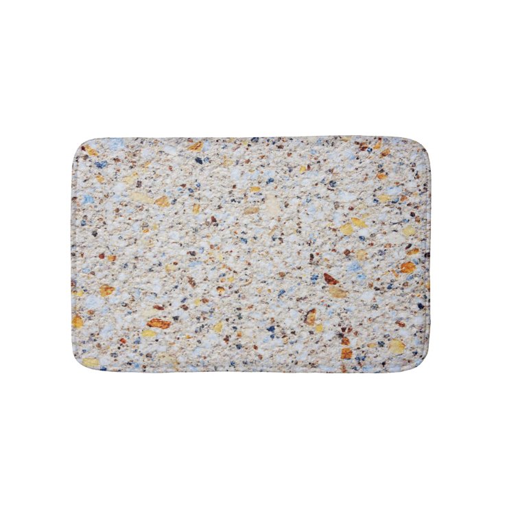 Modern Stone, Marble Pattern Bath Mat Zazzle