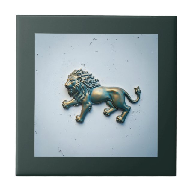Modern Streetwear Graphic Design Ceramic Tile (Front)