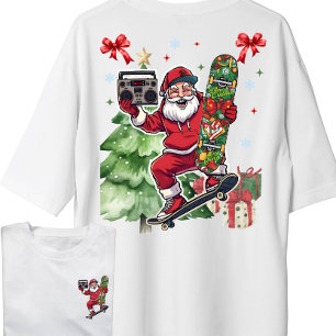 Modern Streetwear Santa Christmas T-Shirt