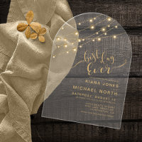 Modern String Lights Best Day Ever Gold ID585