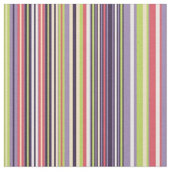 Modern Stripe Fabric by wrkdesigns at Zazzle