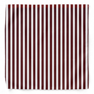 Modern Stripe Print Bandana