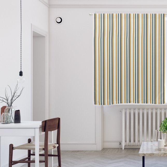 Modern Striped  Blackout Curtains (Living Room)