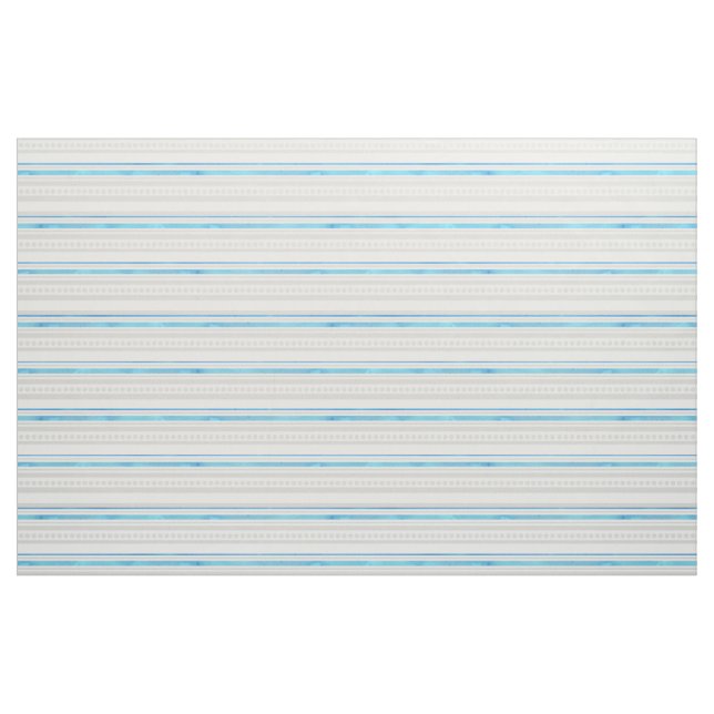 Modern Striped Polka Dot Nursery Baby Cute Whale Fabric (Fat Quarter)