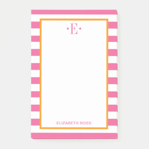 Modern Striped Post-it Notes