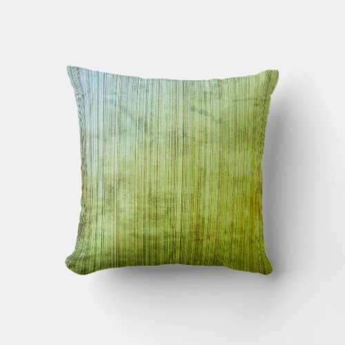 Modern striped rustic nature harmony throw pillow