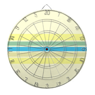 modern stripes art dart board