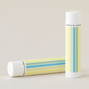 modern stripes art lip balm