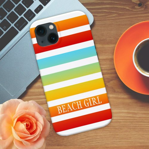 Modern Stripes Colorful Design Phone Case