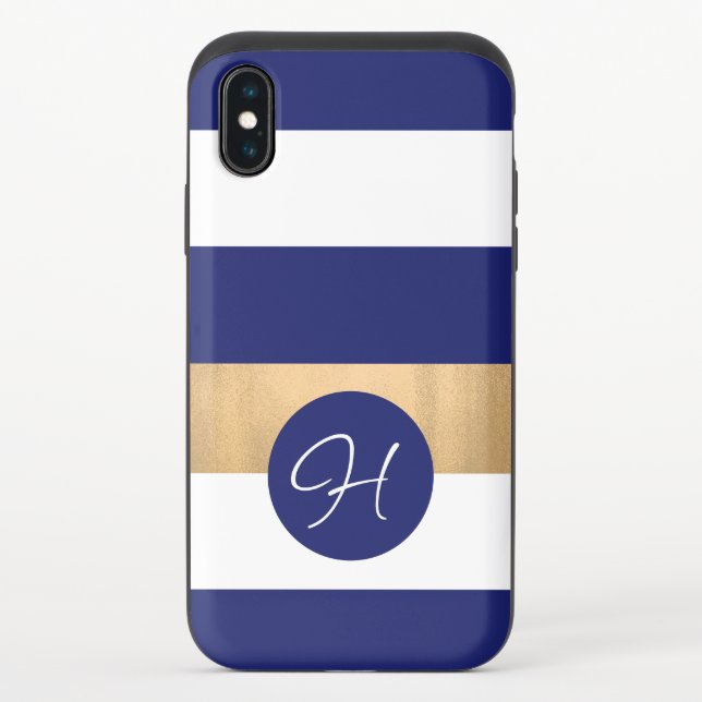 Modern Stripes iPhone  Uncommon iPhone Case (Back)