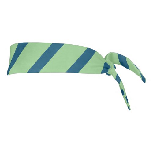 Modern stripes lines  pattern blue geen cute tie headband