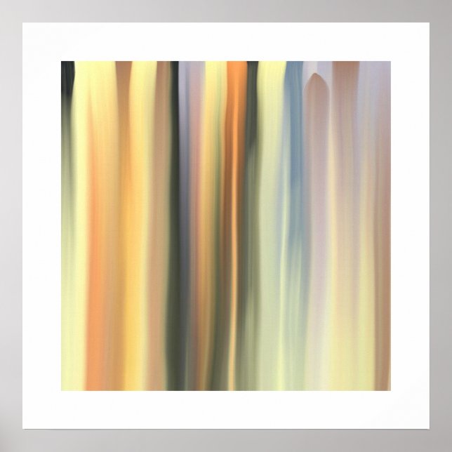 Modern Stripes Poster (Front)