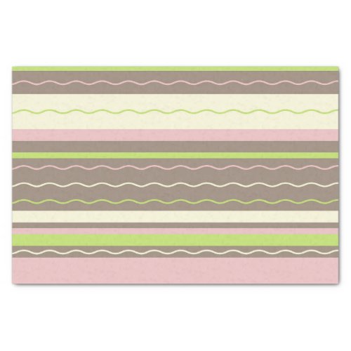 Modern Stripes Tissue Paper