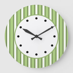 Modern Stripes Wall Clocks