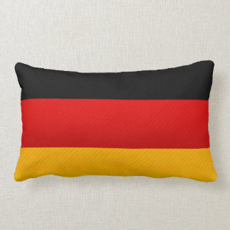 Modern Stripped German flag Lumbar Pillow