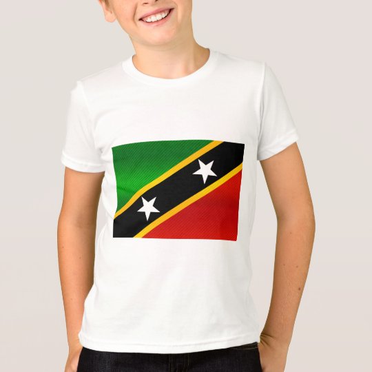 Modern Stripped Kittian flag T-Shirt