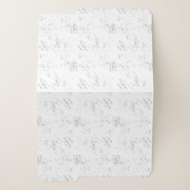 Modern Student Desk Aesthetic Design File Folder (Outside Left)