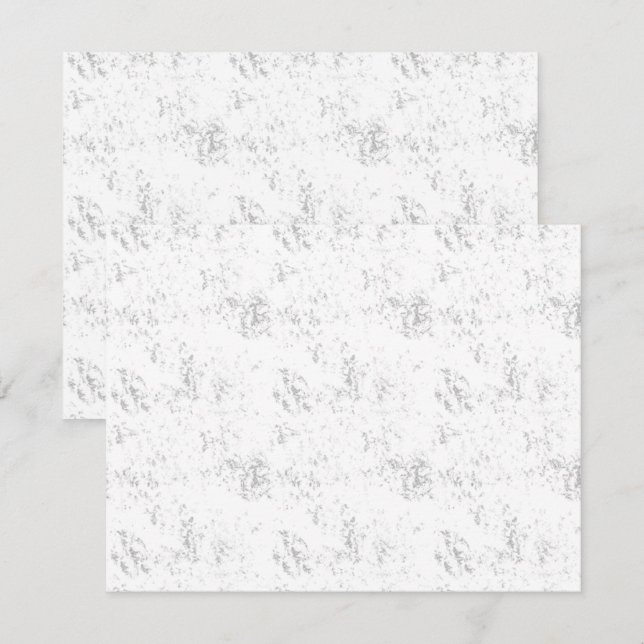 Modern Student Desk Aesthetic Design Note Card (Front/Back)