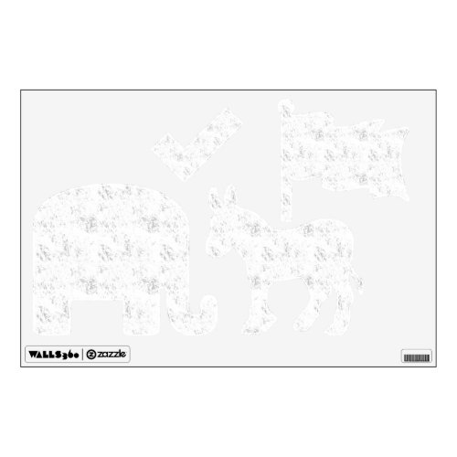 Modern Student Desk Aesthetic Design Wall Decal