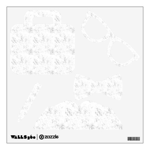 Modern Student Desk Aesthetic Design Wall Decal
