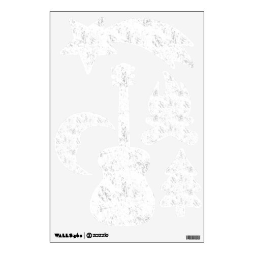 Modern Student Desk Aesthetic Design Wall Decal