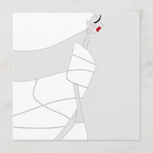 Modern Style Glam Coloring Card Miss Jazzy