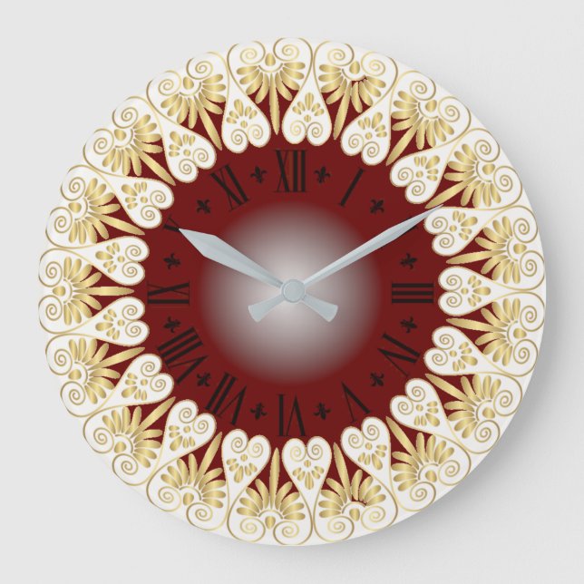 Modern style large clock (Front)