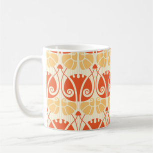 Modern Style Mushrooms: Trendy Pattern Coffee Mug