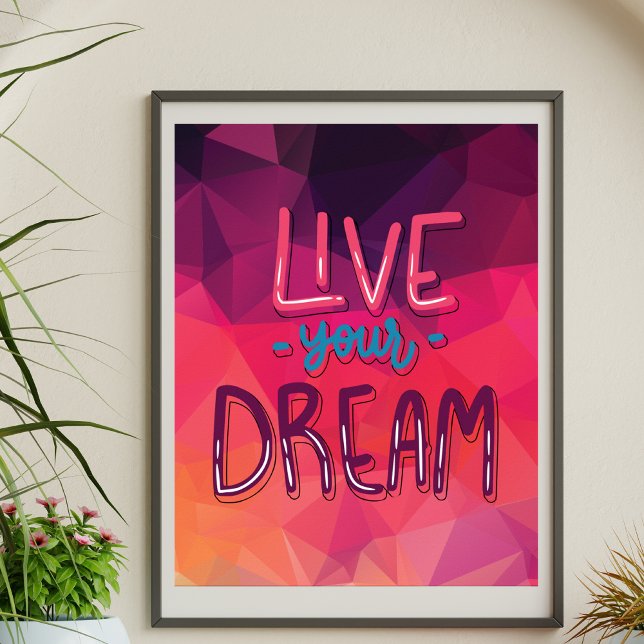 Modern Stylish Abstract Inspirational Motivational Poster (Creator Uploaded)