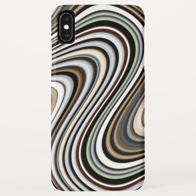 Modern Stylish Abstract Pattern Case-Mate iPhone Case (Back)