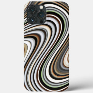 Modern Stylish Abstract Pattern iPhone 13 Pro Max Case