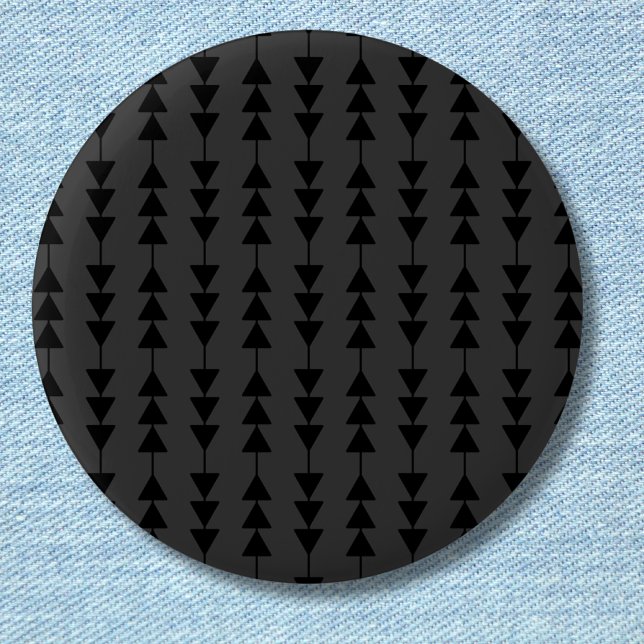 Modern & Stylish Black Hanging Triangles on Smoky Button (Creator Uploaded)