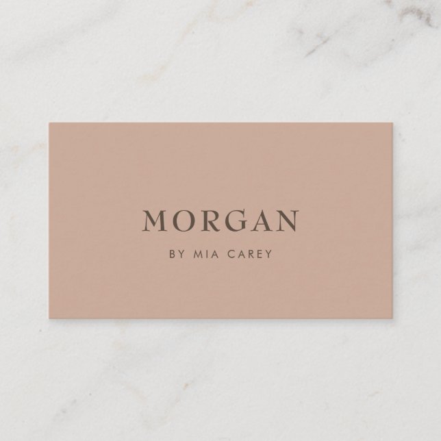 Modern & Stylish Business Card (Front)