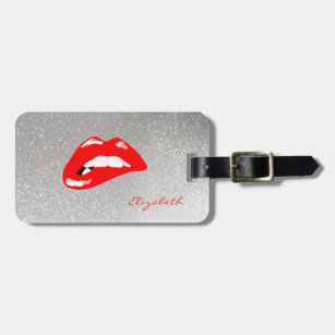 Marilyn Monroe Red Lips Key Chain and Coin Purse