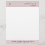 Modern Stylish Color Harmony Monogram Template Letterhead<br><div class="desc">Modern Stylish Color Harmony Monogram Template Letterhead.</div>